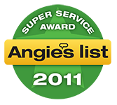 Angie's List Super Service Award 2011