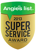 Angie's List Super Service Award 2013